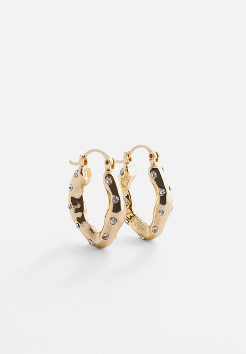 MANGO - Earrings tomi - gold