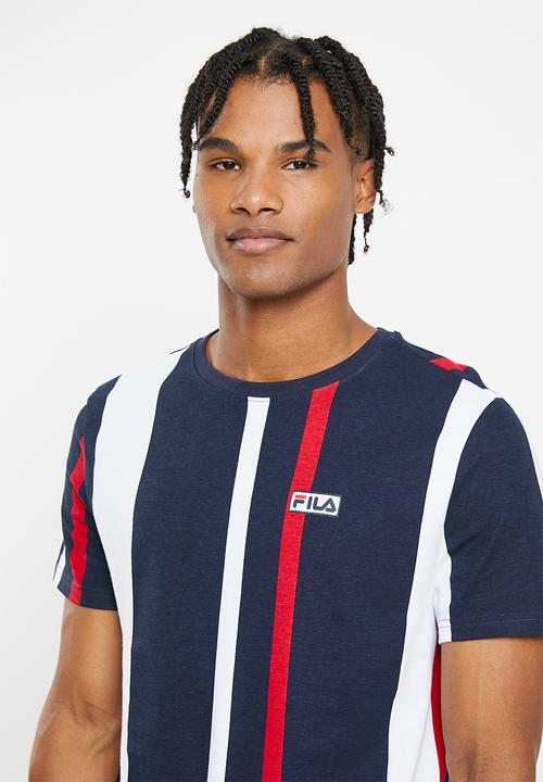 FILA - Ramon short sleeve tee - stripe aop