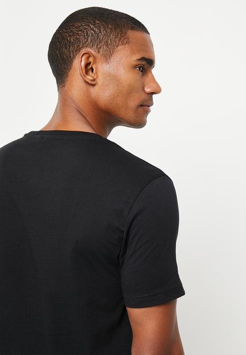 POLO - Mens heritage short sleeve tee - black