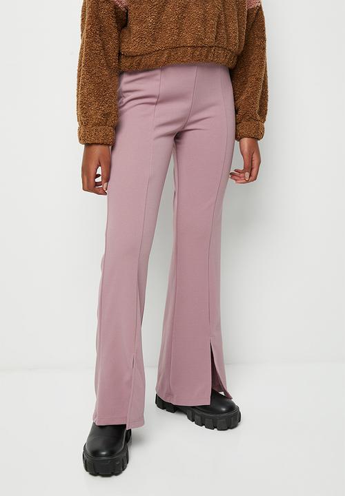 Superbalist - Split hem trouser - elderberry