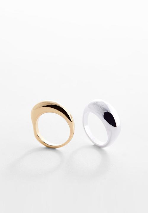 MANGO - Ring thais - gold/silver 