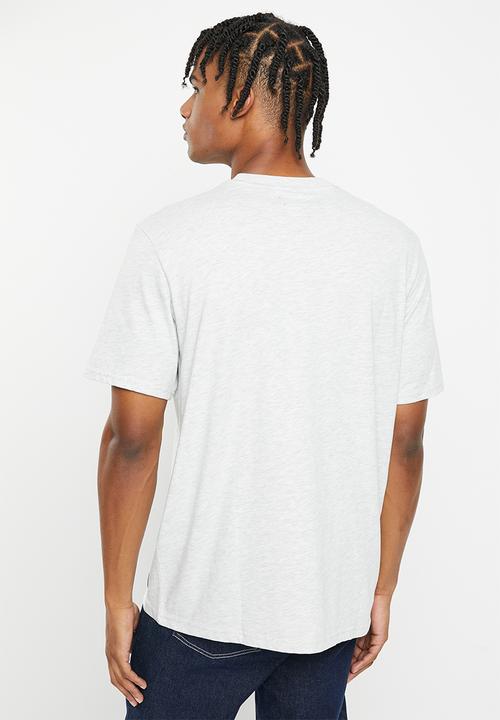 Superdry. - Vintage 90s terrain tee - glacier grey marl