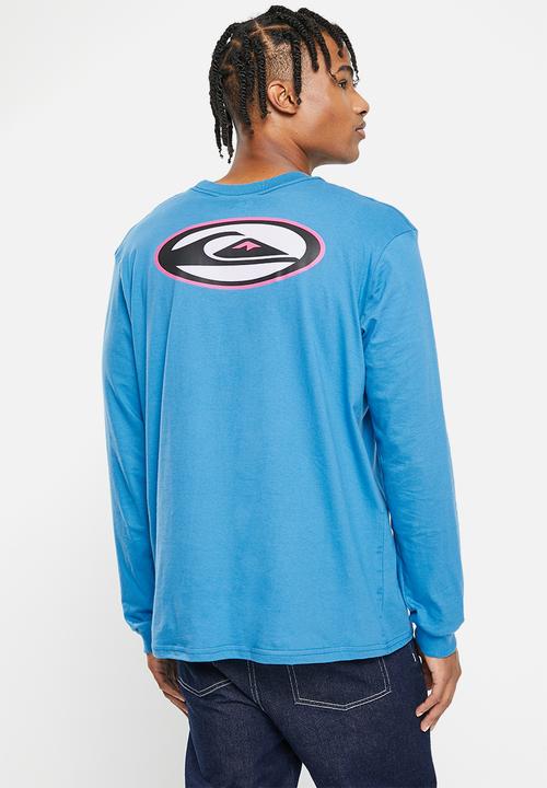 Quiksilver - Heritage oval long sleeve - snorkel blue