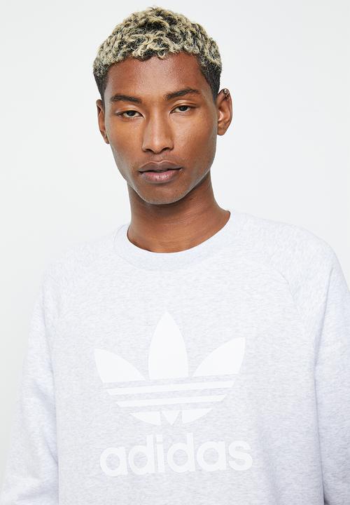 adidas Originals - Trf crew m - light grey heather