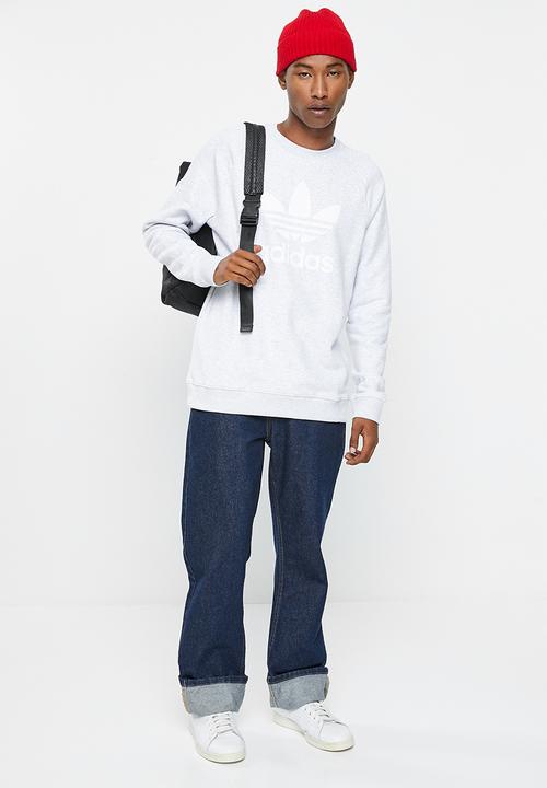 adidas Originals - Trf crew m - light grey heather