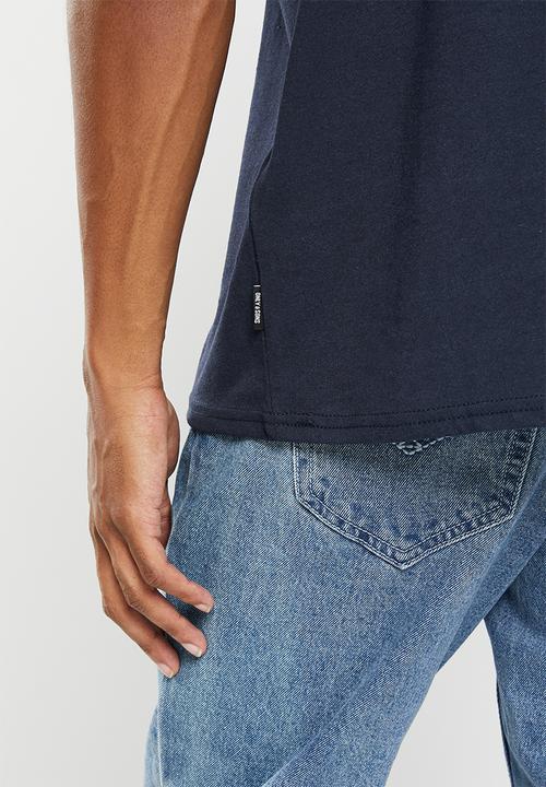 Only & Sons - Onsfarris life relaxed elon street short sleeve tee - navy