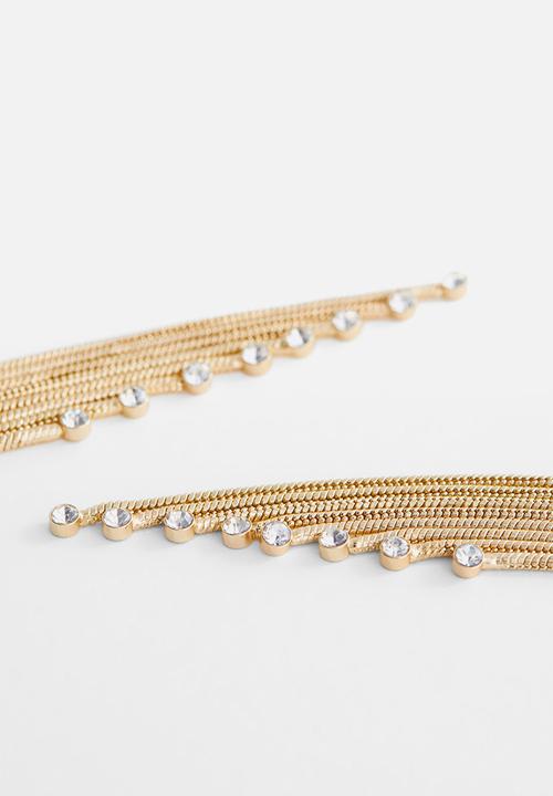 MANGO - Earrings tere - gold