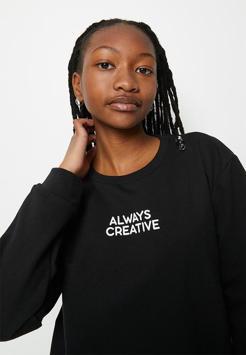 Superbalist - Girls tracksuit set - black