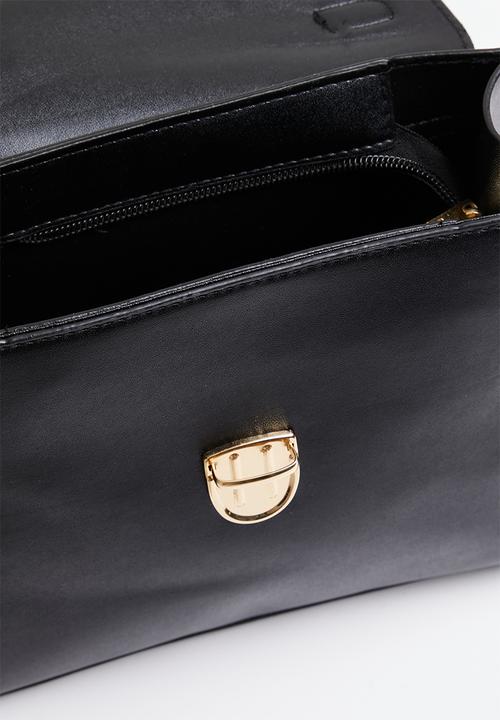 edit - Colette top handle bag - black