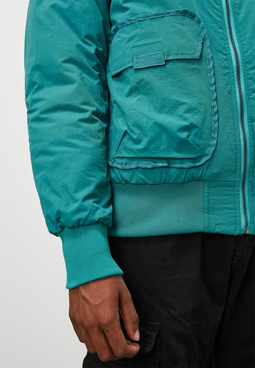 STYLE REPUBLIC - Padded ma1 bomber jacket - emerald