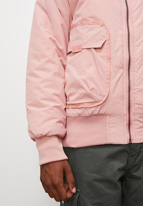STYLE REPUBLIC - Padded ma1 bomber jacket - blush