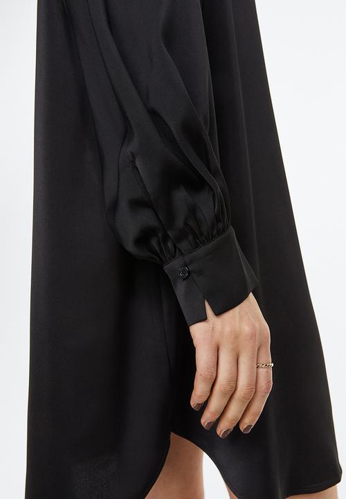 H&M - Satin dress - black I