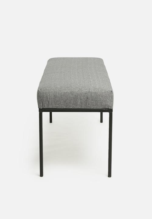 Sixth Floor - Juniper bench - grey