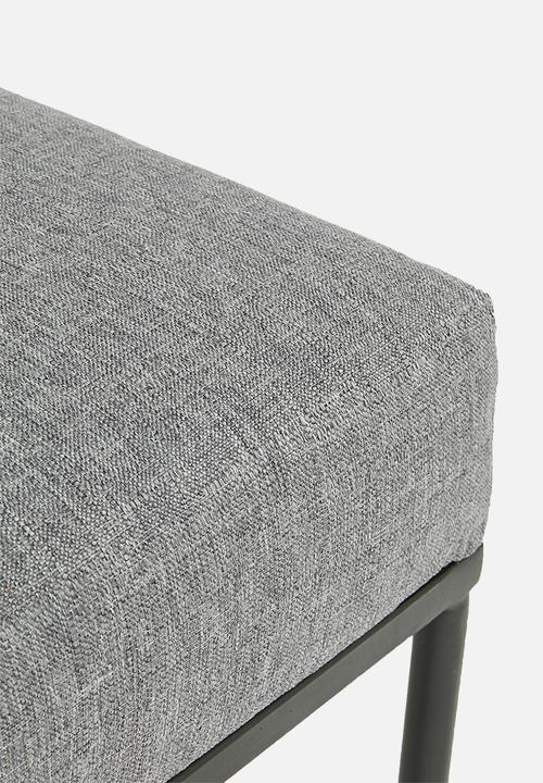 Sixth Floor - Juniper bench - grey