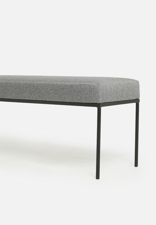 Sixth Floor - Juniper bench - grey