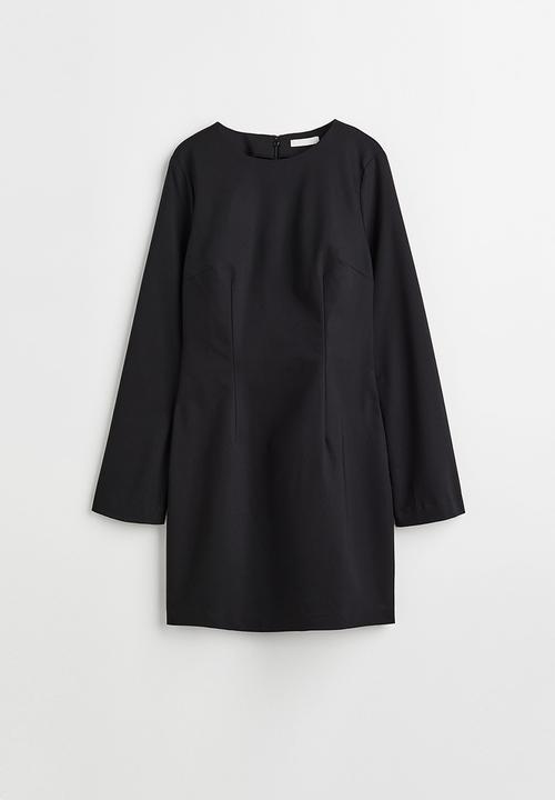 H&M - Fitted dress - black