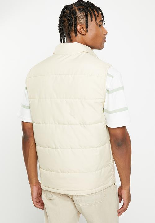Only & Sons - Onsjake quilted vest otw - ecru