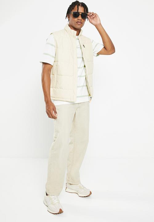 Only & Sons - Onsjake quilted vest otw - ecru