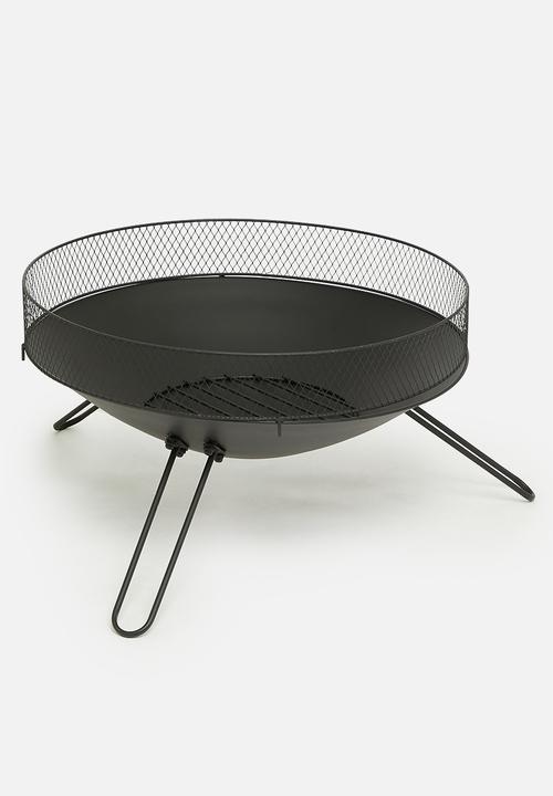 H&S - Fire bowl - black
