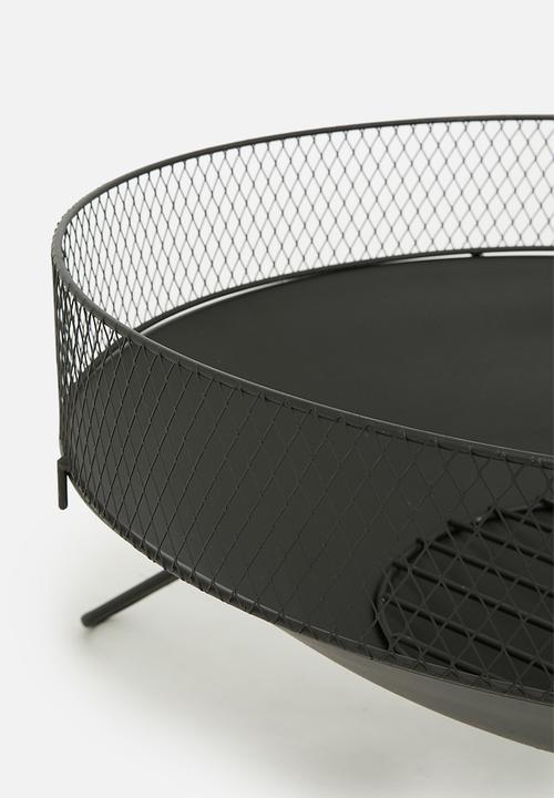 H&S - Fire bowl - black