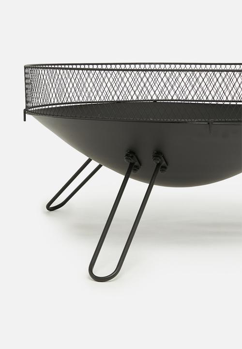 H&S - Fire bowl - black