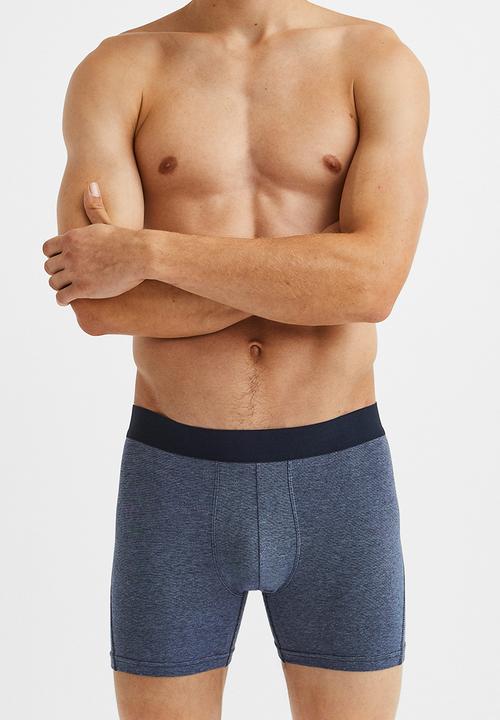 H&M - 3-pack xtra life™ cotton trunks - pink/patterned