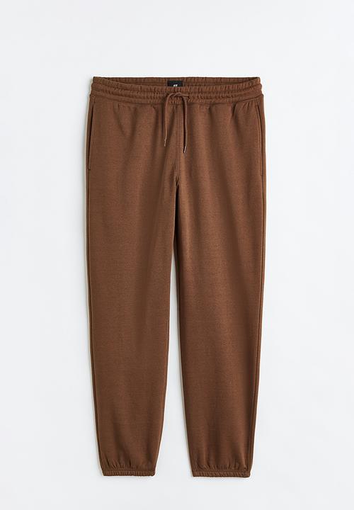 H&M - Relaxed fit sweatpants - brown