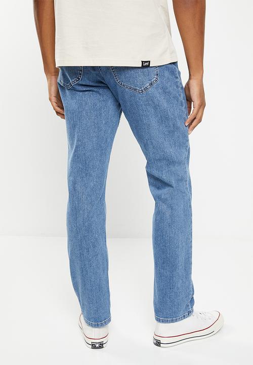 Lee  - West medium blue stretch - medium blue stretch
