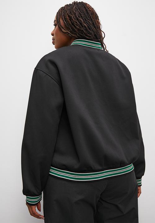 Blake - Collegiate bomber - black