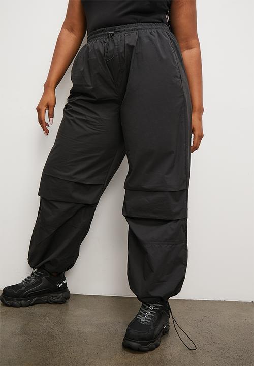 Blake - Parachute trouser - black