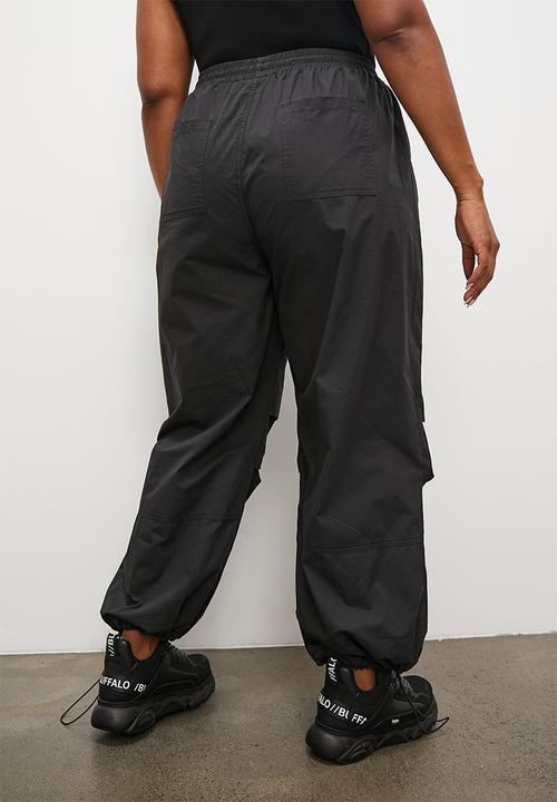 Blake - Parachute trouser - black