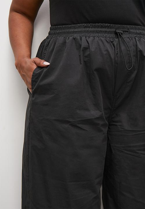 Blake - Parachute trouser - black