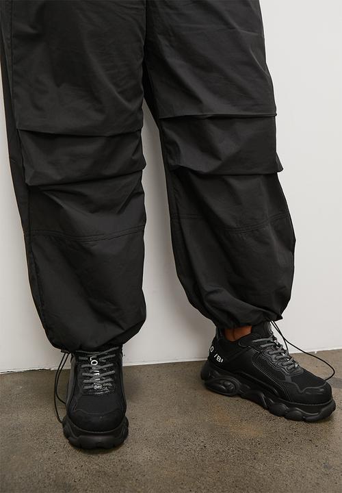 Blake - Parachute trouser - black