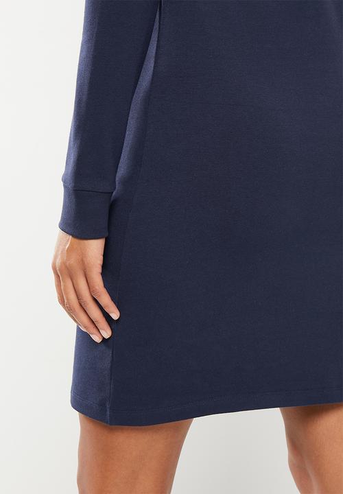 FILA - Catalina long sleeve golfer dress - peacoat