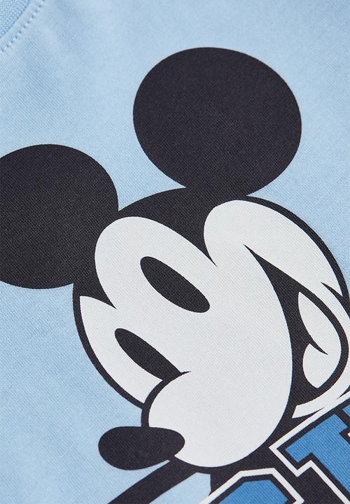H&M - Unisex Printed t-shirt - light blue/mickey mouse