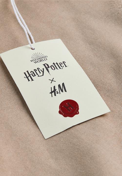 H&M - Printed sweatshirt - beige/harry potter