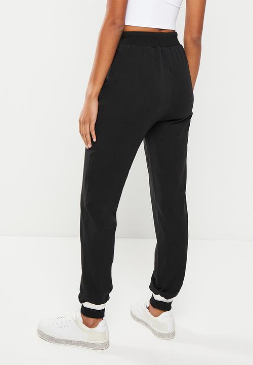 SISSY BOY - Attitude fashion track pants - black