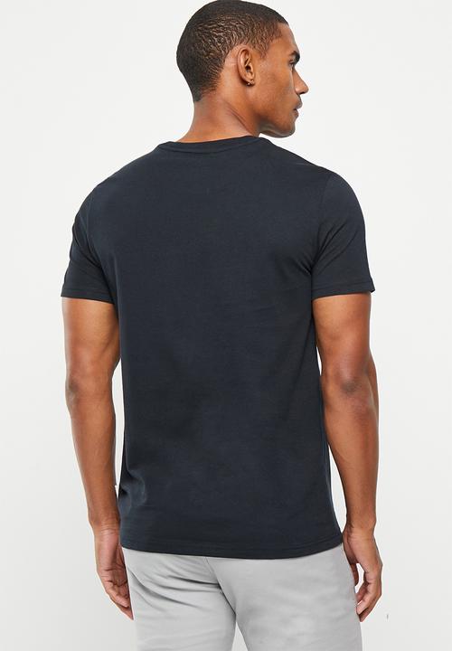 Wrangler - Small kabel emb short sleeve tee - indigo