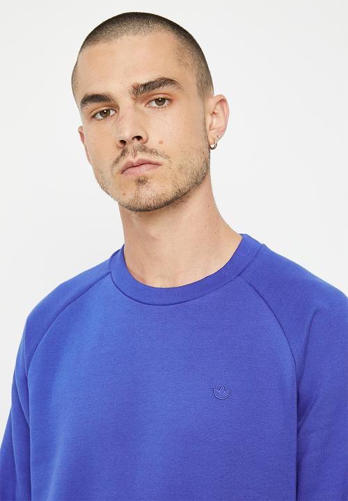 adidas Originals - Essential trf crew m - semi lucid blue
