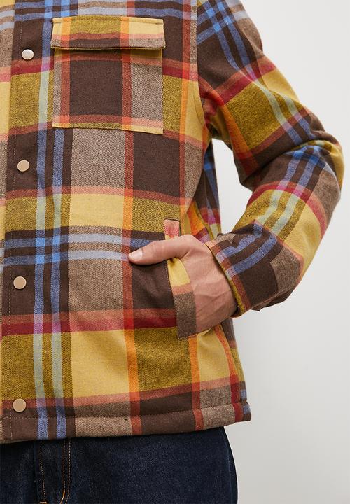 Superbalist - Check flannel shacket - multi 