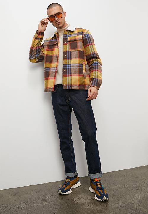 Superbalist - Check flannel shacket - multi 