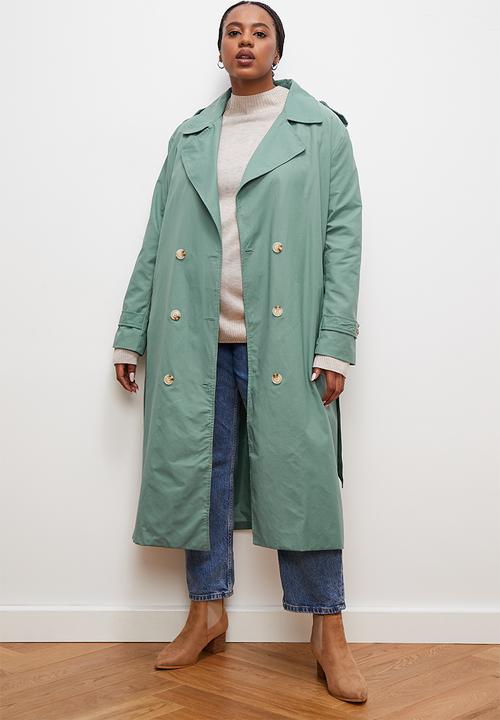 edit - Classic trench - sage