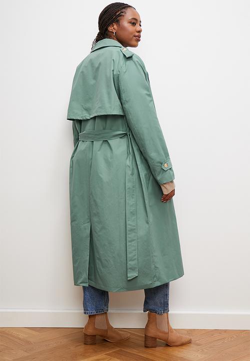 edit - Classic trench - sage
