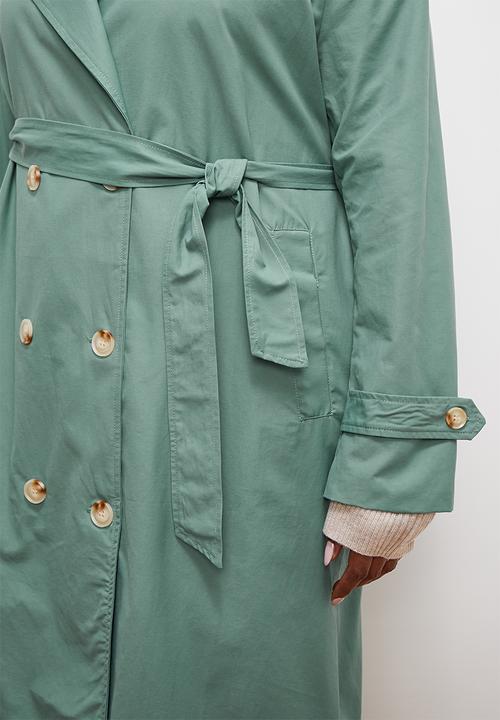 edit - Classic trench - sage