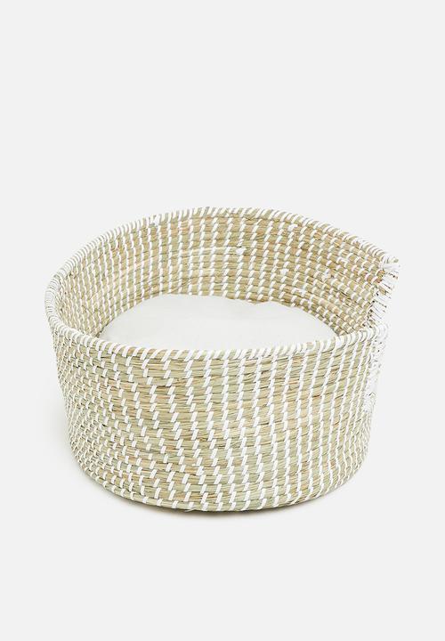 Sixth Floor - Pukka dog bed - cream