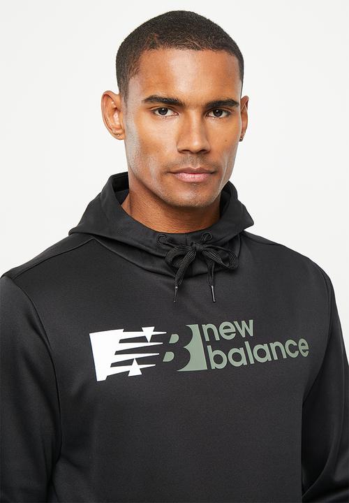 New Balance  - Tenacity fleece hoodie - black 