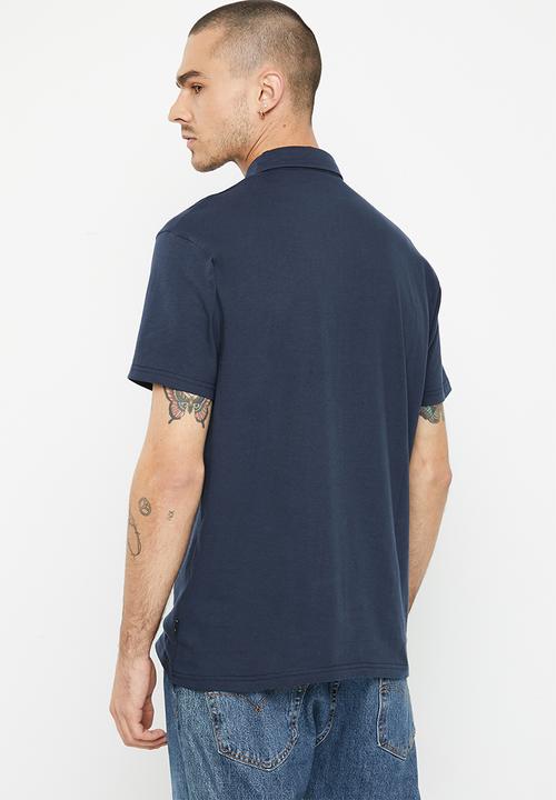 Quiksilver - Essentials polo golfer - navy blazer
