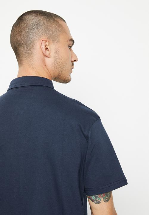 Quiksilver - Essentials polo golfer - navy blazer