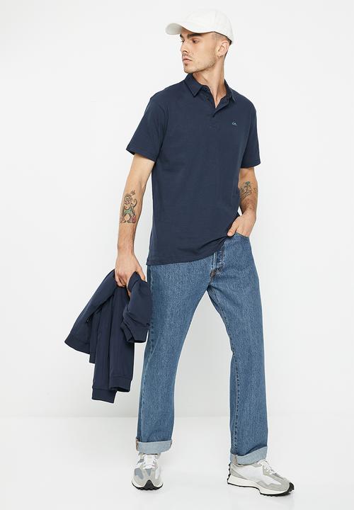 Quiksilver - Essentials polo golfer - navy blazer