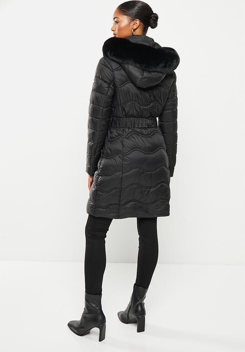 SISSY BOY - Lemu quilted puffer jacket - black